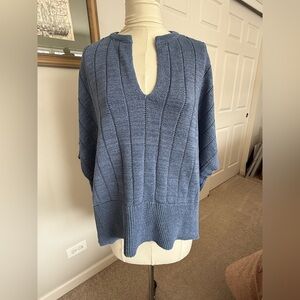 Chico’s blue ONE SIZE Sweater Vest